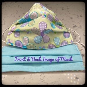 Daisy Reusable Filtered Face Mask Pastel Colors